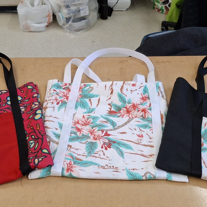 Bags for the Diabetes Department at Children's Hospital